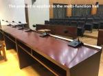 UHF 4 channels Wireless Conferencing System 128 Unit Camera Tracking