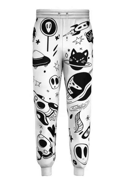 Cheap Customization Sublimation Print On Demand Sweatpants Regular Fit for sale