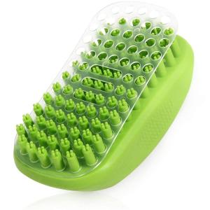 Best Bath Soothing Dog Wash Scrubber Rubber PET Massage Brush For Long Short Hair wholesale