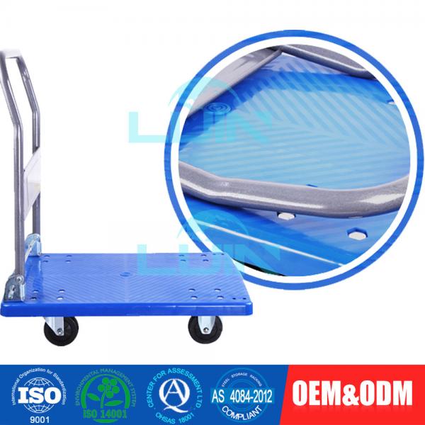 Cheap Light - weight Steel Moving collapsible Platform Trolley for workshop for sale