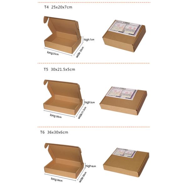 Full Color Printed Custom Mailer Box Corrugated Packaging Box For Shipping
