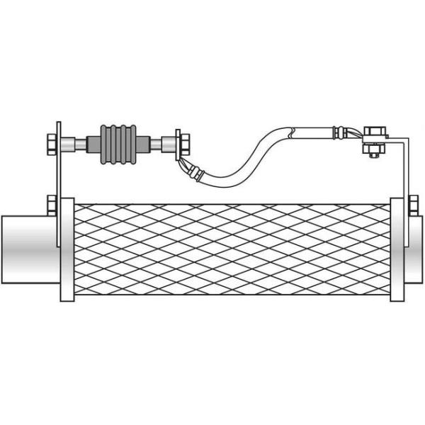 Black Isolating Spark Gap Especially For Lightning Equipotential Bonding