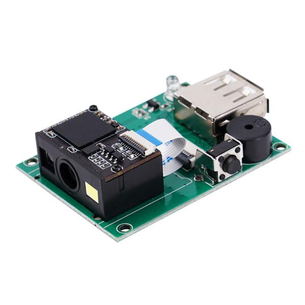 Cheap Wired Embedded Barcode Scanner Module Reader 2D USB TTL RS232 Interface for sale