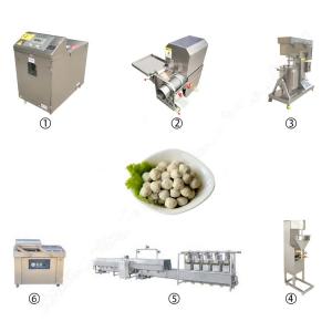 China 1000*400*400mm Automatic Fish Ball Production Line  Stainless Steel on sale