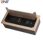 multi function desktop power sockets /conference desk usa power plug with usb