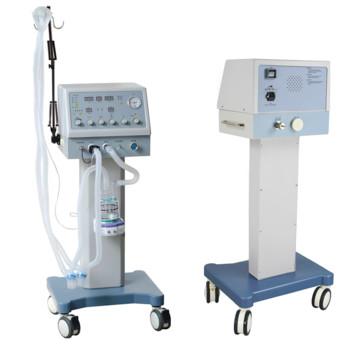 Icu Medical Mechanical Ventilator Machine High Visibility Color Tft Display
