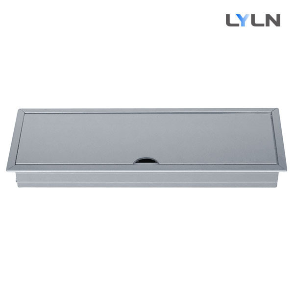 Easy Installation Manual Flip Up Cable Cubby Box With Safe And Easy Use