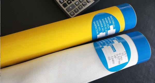 Cheap 10T - 165T Silk Screen 100 Mesh , Polyester Mesh Filter Low Elongation for sale