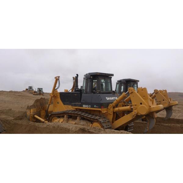 24.6T Shantui Bulldozer SD23 , 8.4CBM Dozing Capacity ISO9001 CCC