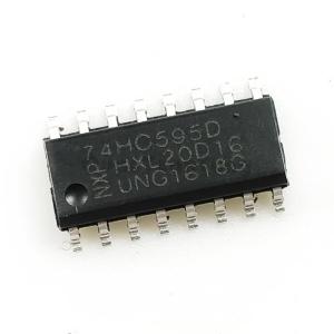 China 74HC595 smd 74hc595d 74hc595n 8 bit IC Counter Register Integrated Circuits Electronic Components Original and New SOP16 on sale