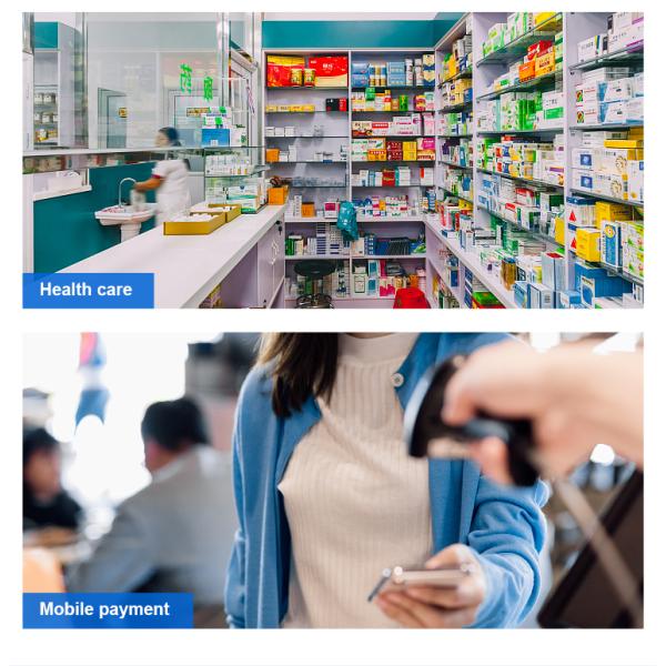 Handheld 1D Linear CCD Code Reader USB Wired Barcode Scanner DS5100C