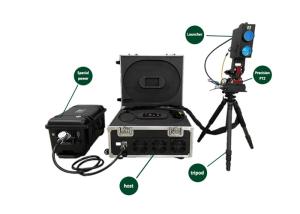 Continuous Working Time 30-60Min single Lithium Battery Laser Obstacle Remover with Seconds to minutes Operation Time
