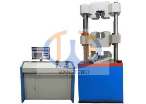 Clip On Extensometer Hydraulic Tensile Testing Machine Adopting Remote Controller