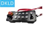 Key authorization function / 9 buttons 1 dial lever mode setting industrial