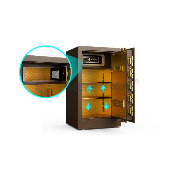 Fingerprint Lock Smart Luxury Safe Box Customized For Home Security YB/RS-80