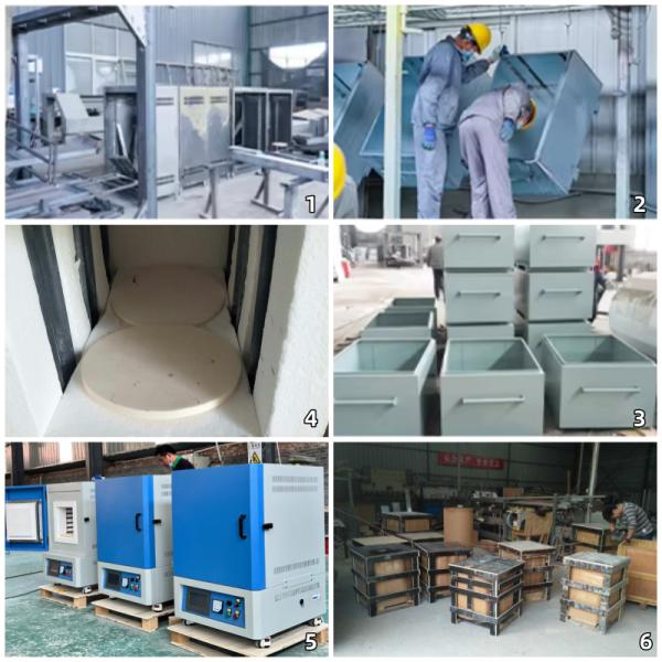 Heat Treatment Furnace for Resistance Welding 1800°C Muffle Furnace
