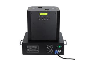 China 1300w Spinning Cold Spark Machine Two Head Rotation Dmx Spark Machine With Flight Case on sale