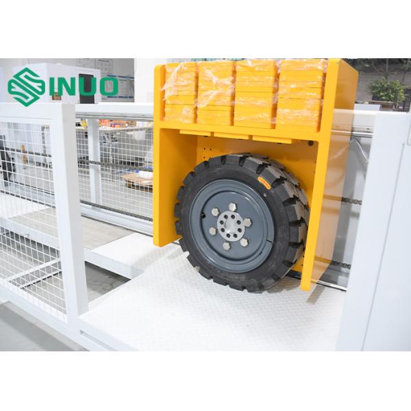 Vehicle Inlets Drive Over Testing Equipment Of EV Power Supply Plugs