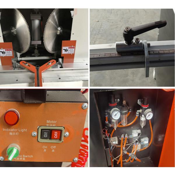 Metal Steel HEPA Filter Making Machine 220V 50Hz Aluminium Frame Cutting Machine