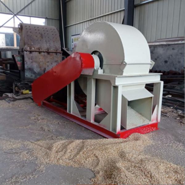 1-3T 37KW Waste Wood Crusher Wood Chips Biomass Particle Bark Sawdust Crusher