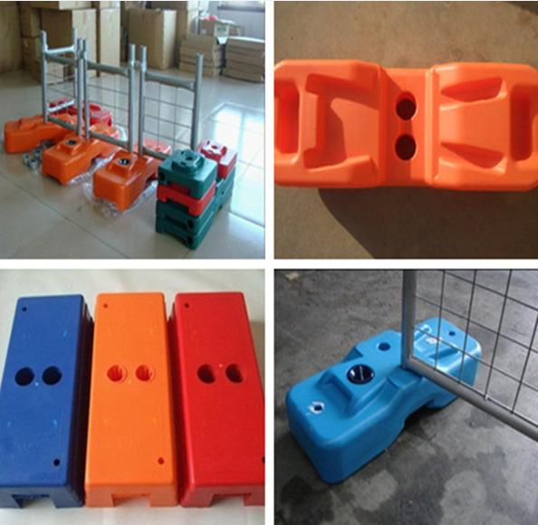 Construction Welded Wire Mesh Security Fence 2400mm Length 2100mm Height