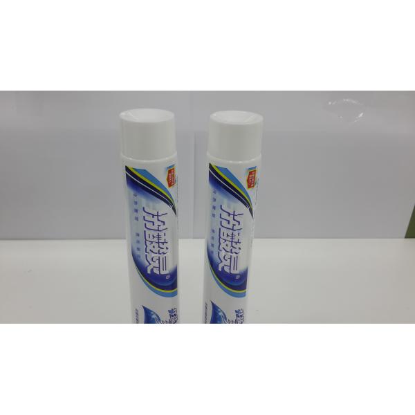 210g large Diameter Toothpaste Tube Plastic laminated Packaging with Transparent window