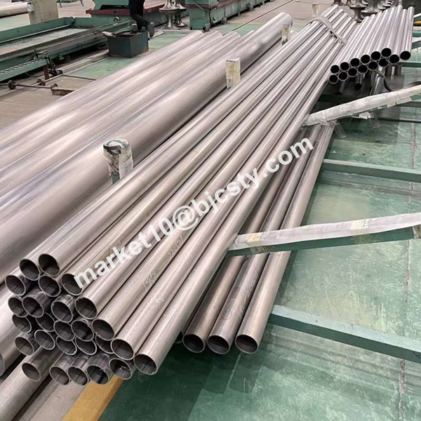 Welded Titanium Tubes ASME SB338 Gr.2 19.05mmOD X 1.245mmWT For Condensers
