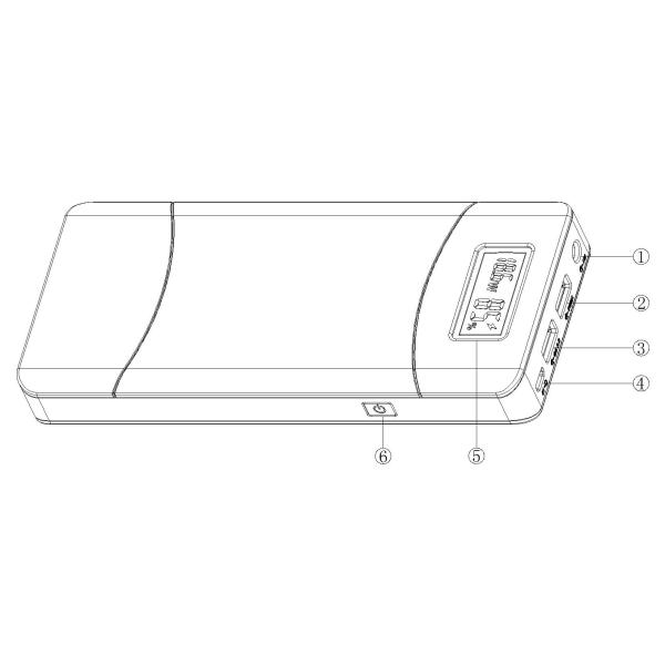15600mAh 20100mAh Power Bank Computer Accessories QC2.0 USB Output 5V 9V 12V