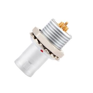 Best Industrial solution for push-pull self-locking 8Pin T2 circular connector panel fixed plug without locking device wholesale