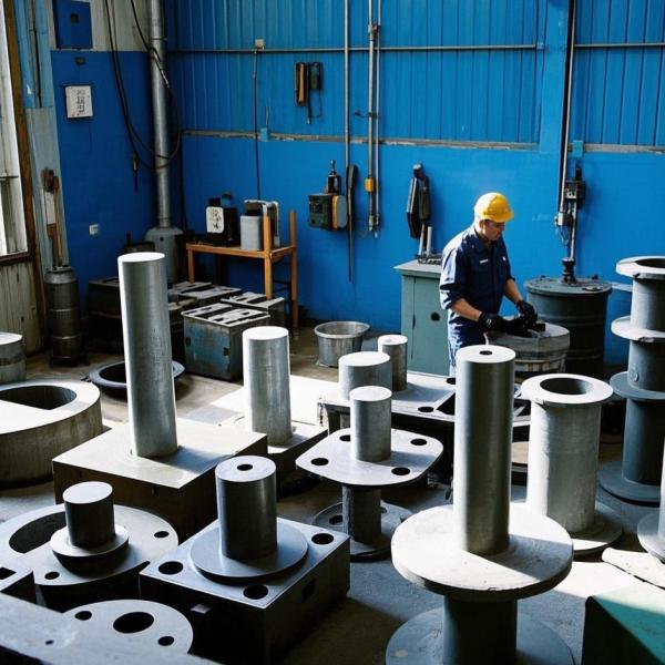 150KN Tee Type Cast Iron Ship Mooring Bollards Pier Bollards Polished Dock mooring