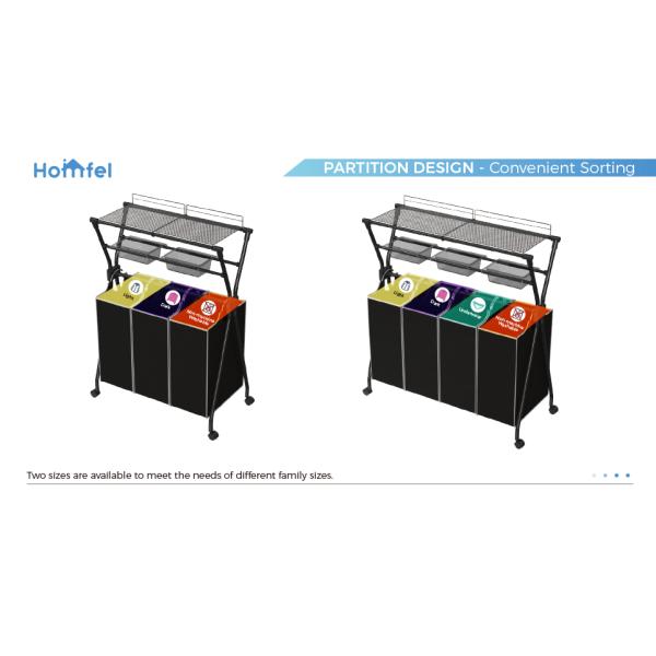 Rectangle Wire Frame Metal Laundry Cart On Wheels For Home Big Capacity