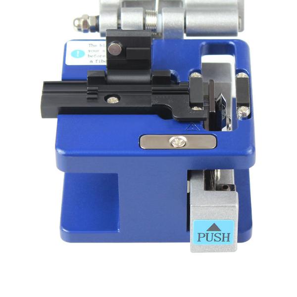 FC-6S Cold Splicing Special Fiber Optic Tools Tungsten Steel Blade Fiber Optical Cleaver