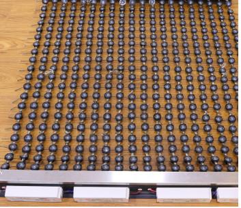 Cheap See Through Programmable Led Mesh Screen Video Wall P50 P80 for sale