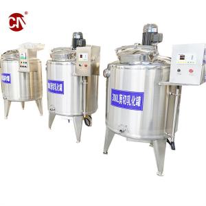 China Ice Cream Processing Made Easy Complete Milk Processing Line with Overseas Installation on sale
