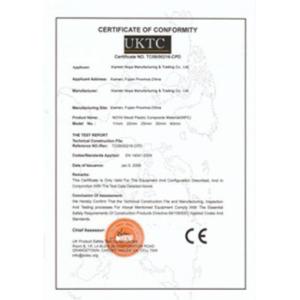 Xiamen Noya Manufacturing & Trading Co., Ltd. Certifications