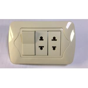 Modern Outlets And Switches , Hotel / Office Single Electrical Outlet Elegant