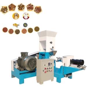 100-500kg/H Capacity Cat Pet Dog Food Extruder Machine Floating Fish Feed