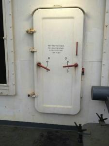 Best Water Tight Marine Doors / Ship Access Door With Round Window Handle Quick Open wholesale