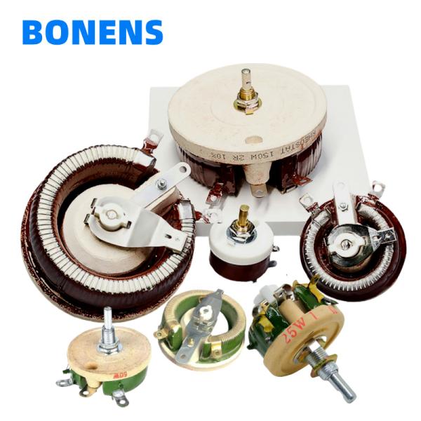 Ceramic Disc Rheostat 50W Variable Resistor 1Ω-10KΩ ±5% Tolerance