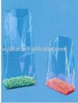 Transparent Plastic Opp Block Bottom Cello Bags With Square Bottom And Side