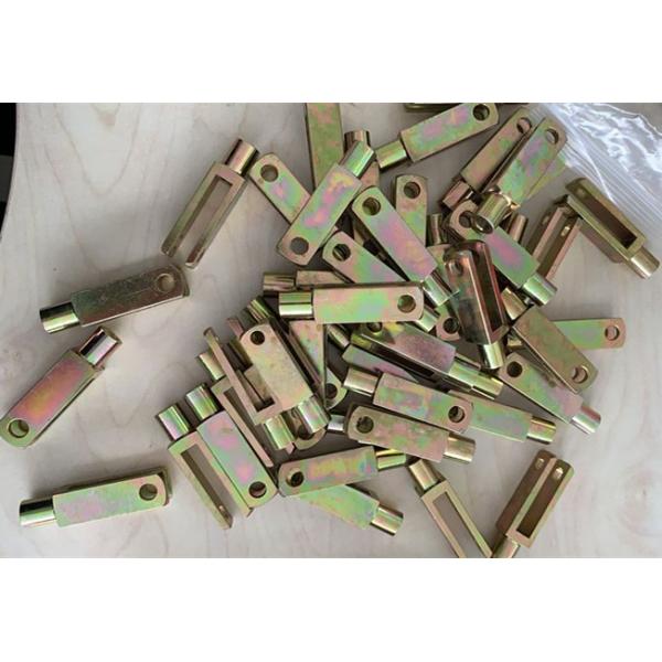 Clevis 3/8-24 Thread Cable End Fittings Nickel Plating Low Carbon Steel