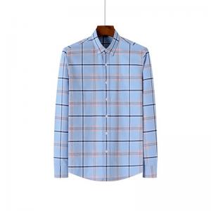 Best 100% Cotton Plaid Western Fashionable Mens Shirts Half Long Sleeve Plus Size In Autumn wholesale