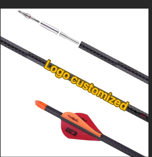 Logo Customized Printed Carbon Arrow, Arrows with Logo Printed,hunting and Target Arrows, Crossbow Bolts