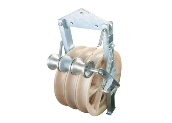Cheap Galvanized Transmission Conductor Stringing Block Pulley for sale