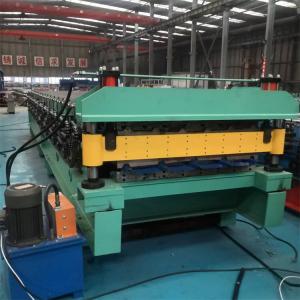 Best Customized GI GL Steel Wall Panels Double Deck Roll Forming Machine For Metal Roofing Sheets wholesale