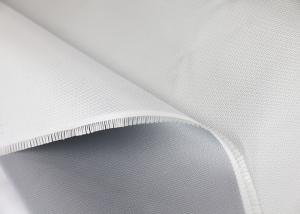China Industrial Silicone Coated Fiberglass Fabric 1.25-1.3mm Thickness Grey Cloth on sale