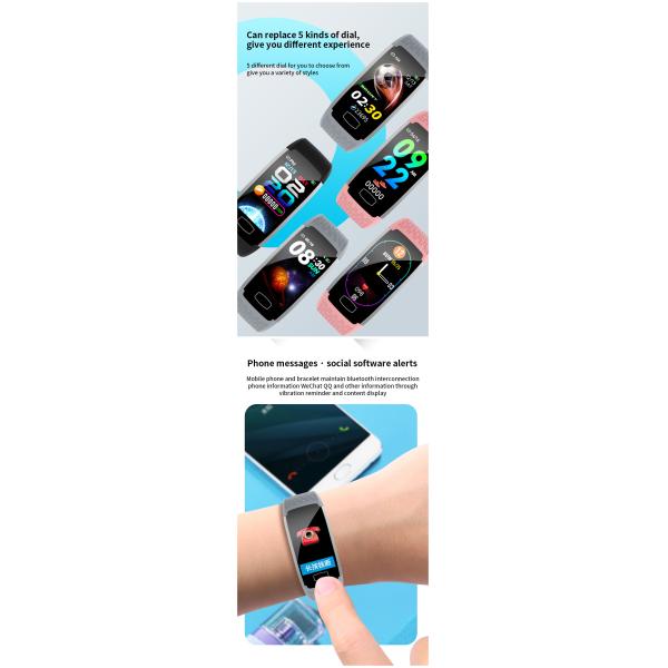 H22 Smartwatch Bluetooth Calling NFC Health Control Unlock Sport Wristbands Electronic