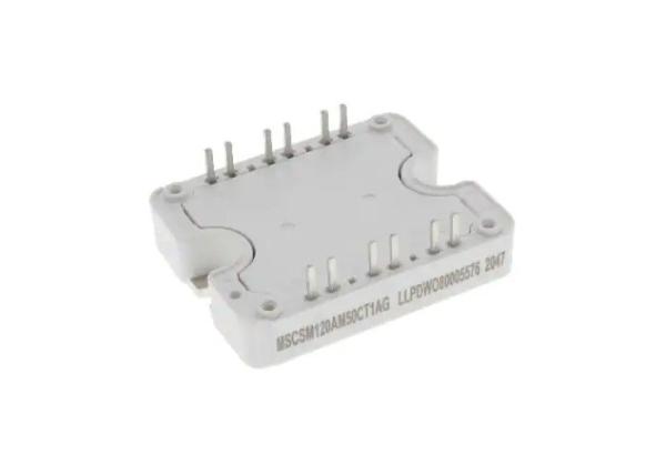 Cheap Discrete Semiconductor Modules MSCSM120AM50CT1AG Silicon Carbide Transistors for sale