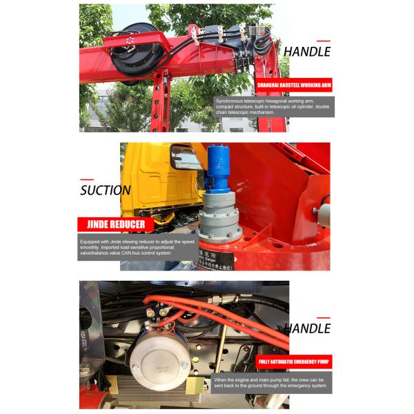 24m Truck Mounted Aerial Work Platform 4X2 Aerial Platform Truck