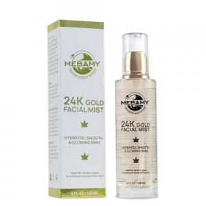 China Hyaluronic Acid 24K Gold Vegan Facial Mist Spray For All Skin Types on sale